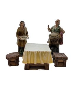 Grupo cocineros resina 11cm