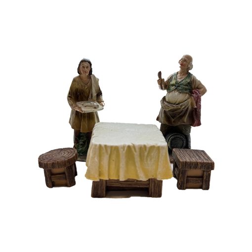 Grupo cocineros resina 11cm
