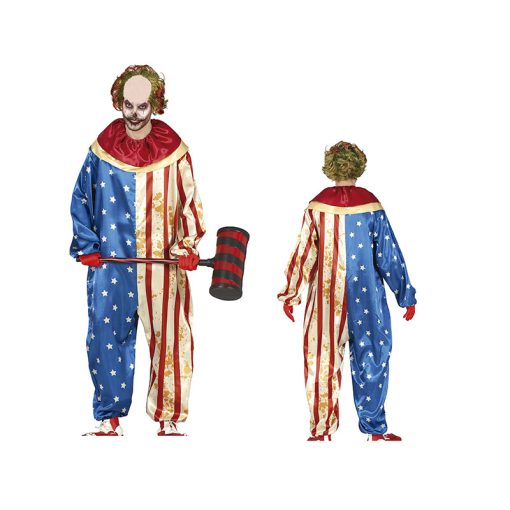 Disfraz Payaso asesino americano hombre