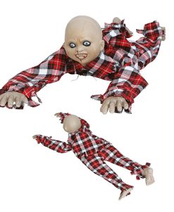Niño Zombie arrastrándose luz y sonido