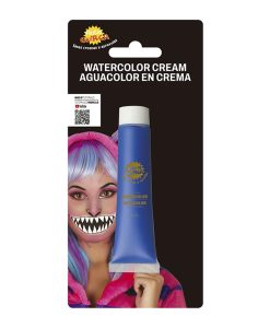 Tubo maquillaje al agua azul oscuro 20ml