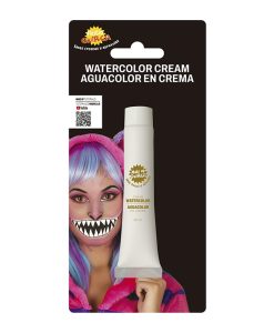 Tubo maquillaje al agua blanco 20ml