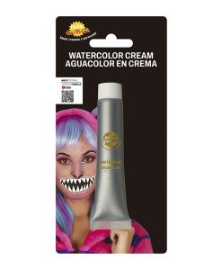 Tubo maquillaje al agua verde oscuro 20ml