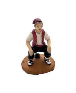 Caganero Oliver con barretina 9cm plástico