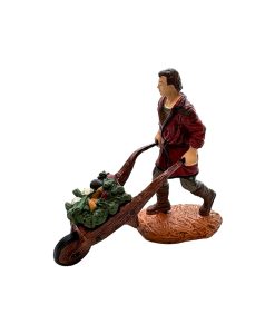 Carretillero con verduras Oliver 10 cm durexina