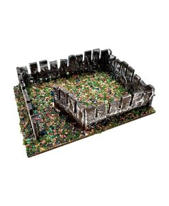 Corral sin animales para belén