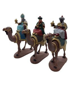 Reyes Magos a camello 10 cm Oliver Durexina